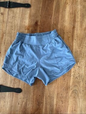 Light Blue lululemon Women's Athletic Shorts